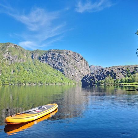 Hytte Ved Preikestolen Forsand Exteriér fotografie