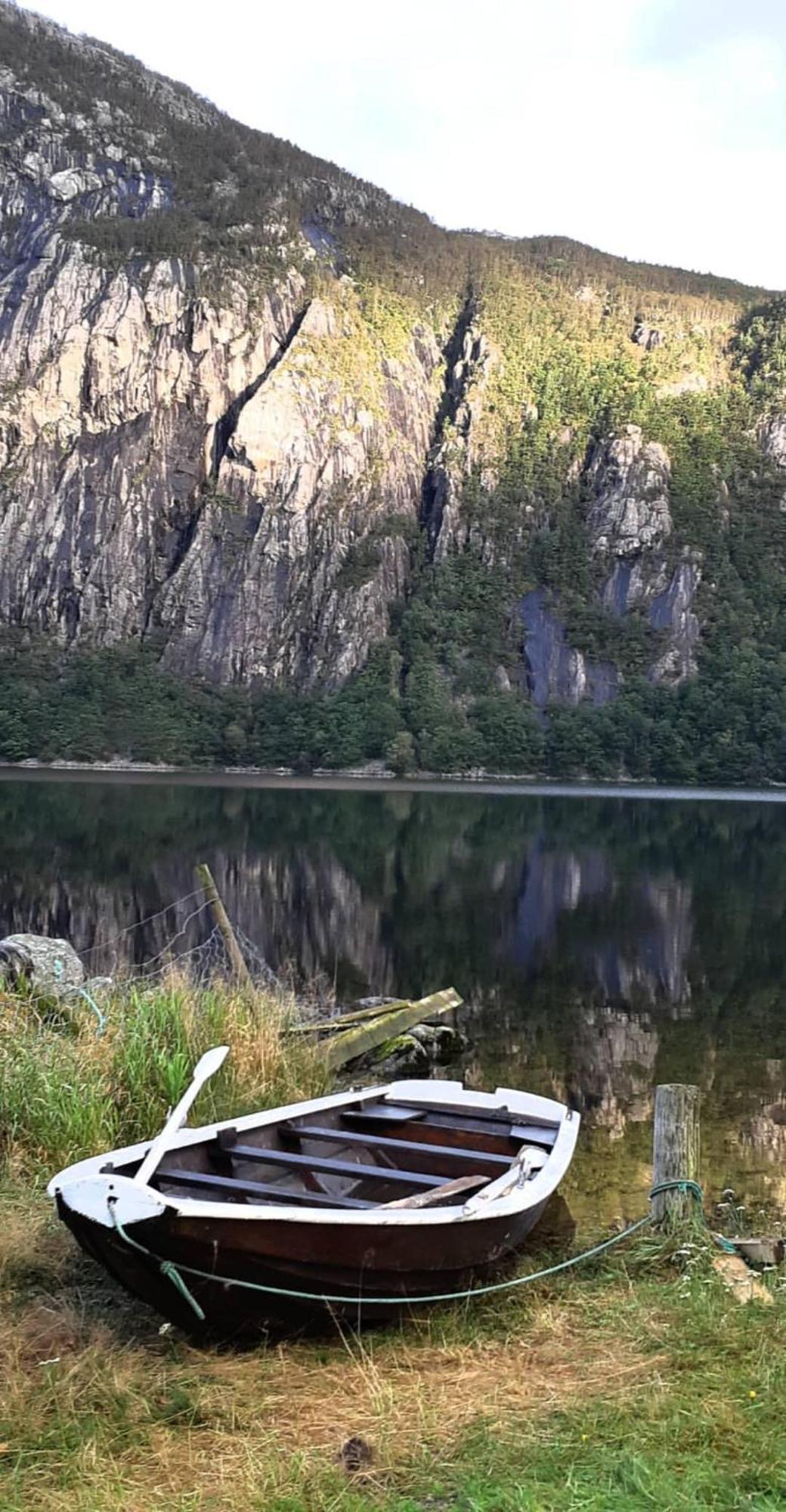 Hytte Ved Preikestolen Forsand Exteriér fotografie