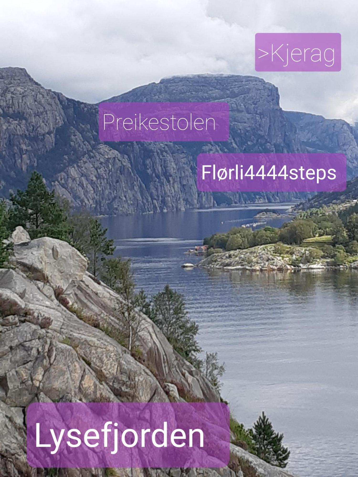 Hytte Ved Preikestolen Forsand Exteriér fotografie