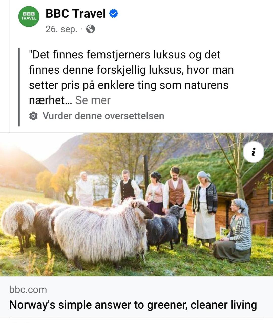 Hytte Ved Preikestolen Forsand Exteriér fotografie