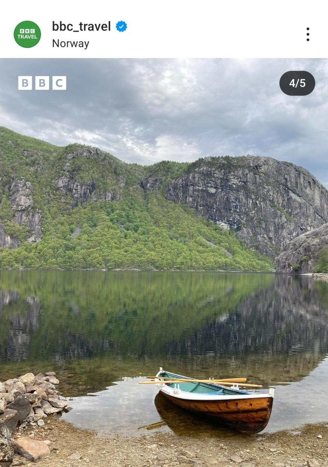 Hytte Ved Preikestolen Forsand Exteriér fotografie