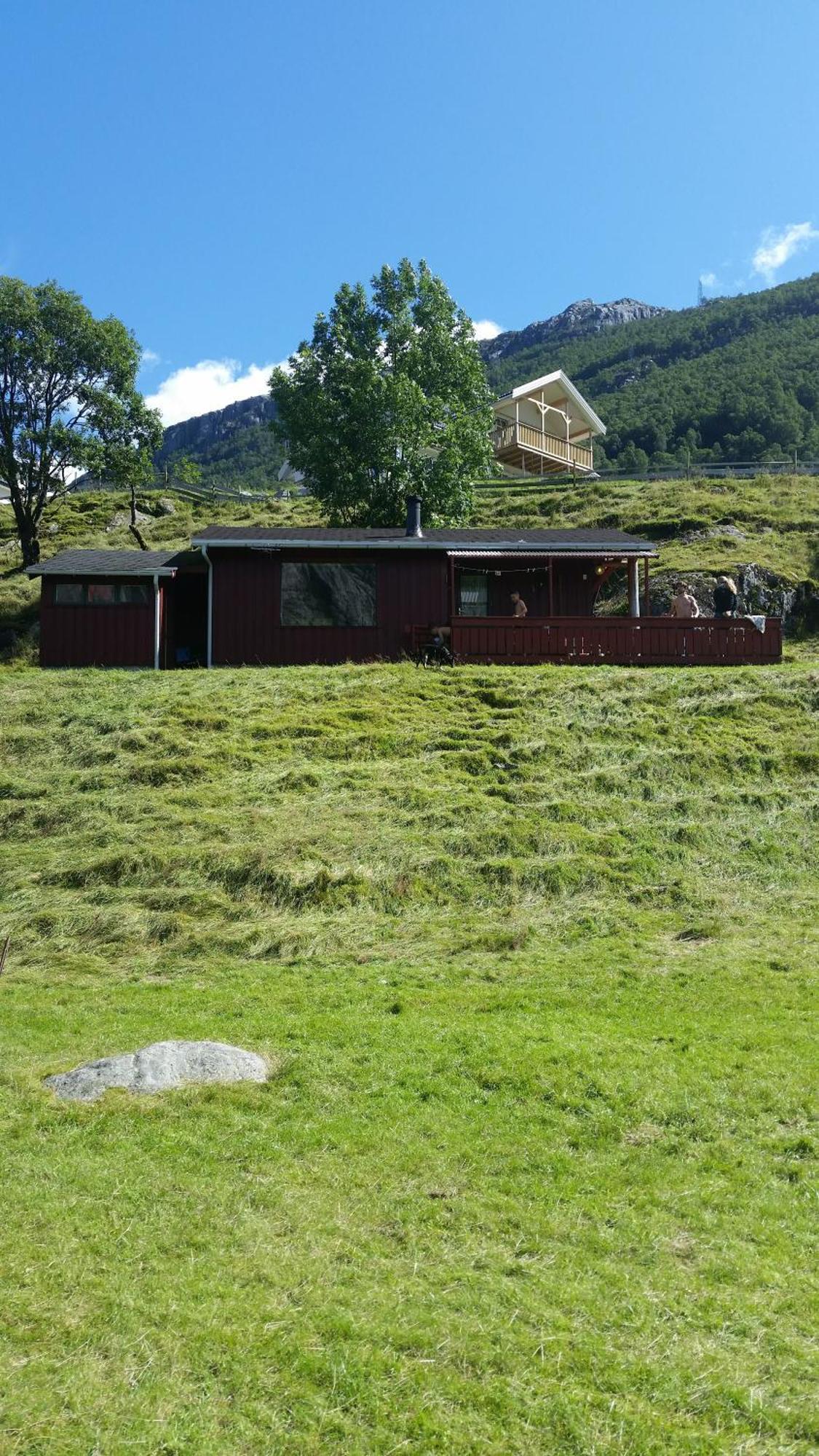 Hytte Ved Preikestolen Forsand Exteriér fotografie