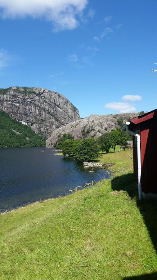 Hytte Ved Preikestolen Forsand Exteriér fotografie
