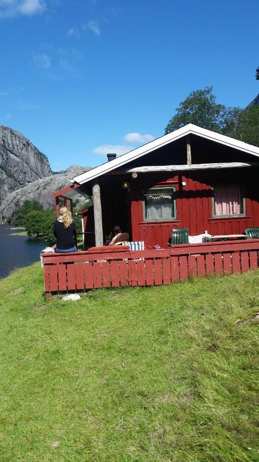 Hytte Ved Preikestolen Forsand Exteriér fotografie